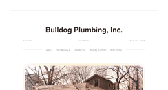 Desktop Screenshot of bulldog-plumbing.com